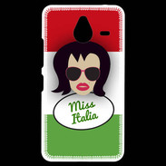Coque Personnalisée Nokia Lumia 640XL LTE Miss Italie Brune