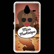 Coque Personnalisée Nokia Lumia 640XL LTE Miss Martinique Black