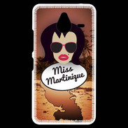 Coque Personnalisée Nokia Lumia 640XL LTE Miss Martinique Brune
