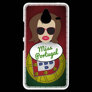 Coque Personnalisée Nokia Lumia 640XL LTE Miss Portugal Chatain