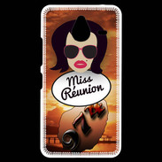 Coque Personnalisée Nokia Lumia 640XL LTE Miss Réunion Brune