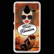 Coque Personnalisée Nokia Lumia 640XL LTE Miss Réunion Chatain