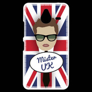 Coque Personnalisée Nokia Lumia 640XL LTE Mister UK Chatain