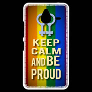 Coque Personnalisée Nokia Lumia 640XL LTE Keep Calm and Be proud Women Gay