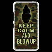 Coque Personnalisée Nokia Lumia 640XL LTE Keep Calm and Grenade Camouflage