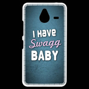 Coque Personnalisée Nokia Lumia 640XL LTE I have Swag bleu ZG