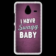 Coque Personnalisée Nokia Lumia 640XL LTE I have Swag Rose ZG