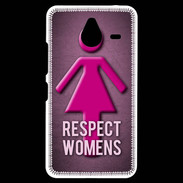 Coque Personnalisée Nokia Lumia 640XL LTE Respect Women ZG