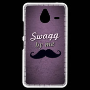 Coque Personnalisée Nokia Lumia 640XL LTE Swag by Me Violet ZG