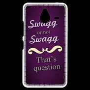Coque Personnalisée Nokia Lumia 640XL LTE Swag or Not ZG