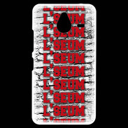 Coque Personnalisée Nokia Lumia 640XL LTE L'seum rouge