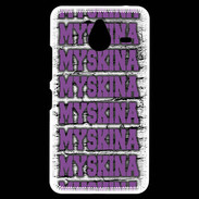 Coque Personnalisée Nokia Lumia 640XL LTE Myskina Violet