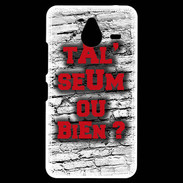 Coque Personnalisée Nokia Lumia 640XL LTE Ta l'seum ou bien Rouge