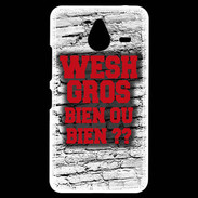 Coque Personnalisée Nokia Lumia 640XL LTE Wesh Gros Rouge