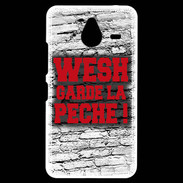 Coque Personnalisée Nokia Lumia 640XL LTE Wesh garde la pèche Rouge