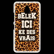 Coque Personnalisée Nokia Lumia 640XL LTE Belek Ici Léopard
