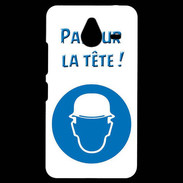 Coque Personnalisée Nokia Lumia 640XL LTE Pas sur la tête PR