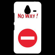 Coque Personnalisée Nokia Lumia 640XL LTE No Way PR