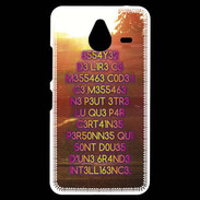 Coque Personnalisée Nokia Lumia 640XL LTE Message codé ZG