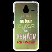 Coque Personnalisée Nokia Lumia 640XL LTE Au jour le jour ZG
