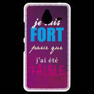 Coque Personnalisée Nokia Lumia 640XL LTE Fort et faible ZG