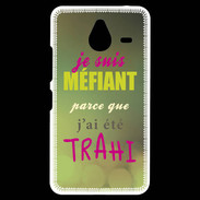 Coque Personnalisée Nokia Lumia 640XL LTE Méfiant trahis ZG