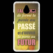 Coque Personnalisée Nokia Lumia 640XL LTE Passé et futur ZG