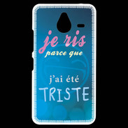 Coque Personnalisée Nokia Lumia 640XL LTE Triste ZG