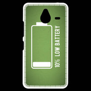 Coque Personnalisée Nokia Lumia 640XL LTE Low Battery vert ZG
