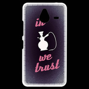 Coque Personnalisée Nokia Lumia 640XL LTE In Chicha We trust Rouge ZG
