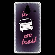 Coque Personnalisée Nokia Lumia 640XL LTE In Combi We trust Rouge ZG
