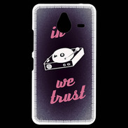 Coque Personnalisée Nokia Lumia 640XL LTE In DJ We trust Rouge ZG