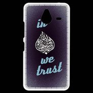 Coque Personnalisée Nokia Lumia 640XL LTE In Islam We trust Bleu ZG