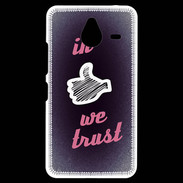 Coque Personnalisée Nokia Lumia 640XL LTE In Like We trust Rouge ZG
