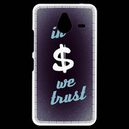 Coque Personnalisée Nokia Lumia 640XL LTE In Money We trust Bleu ZG