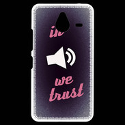 Coque Personnalisée Nokia Lumia 640XL LTE In Music We trust Rouge ZG