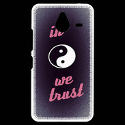 Coque Personnalisée Nokia Lumia 640XL LTE In Zen We trust Rouge ZG