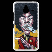 Coque Personnalisée Nokia Lumia 640XL LTE Smoke graffiti PB 5