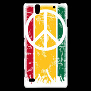 Coque Sony Xperia C4 Rasta Peace and Love 15