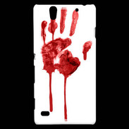 Coque Sony Xperia C4 Trace de sang