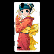 Coque Sony Xperia C4 Manga féminin