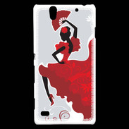 Coque Sony Xperia C4 Vintage Flamenco 5