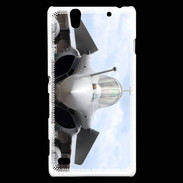 Coque Sony Xperia C4 Rafale Avion de chasse