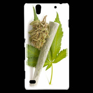 Coque Sony Xperia C4 Feuille de cannabis 5
