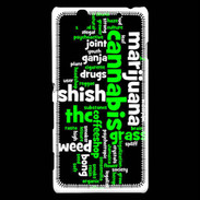 Coque Sony Xperia C4 Cannabis Tag