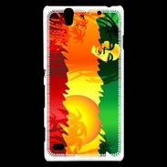 Coque Sony Xperia C4 Chanteur de reggae