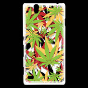 Coque Sony Xperia C4 Cannabis 3 couleurs