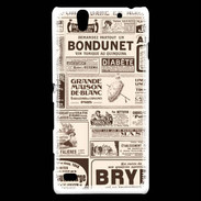 Coque Sony Xperia C4 Petites annonces Vintage