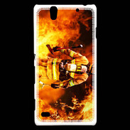 Coque Sony Xperia C4 Pompiers Soldat du feu 2