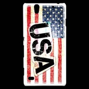 Coque Sony Xperia C4 Drapeau USA 8